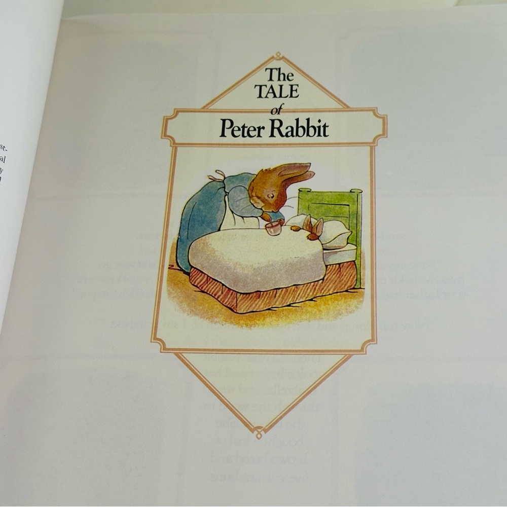 A Child's Treasury of Beatrix Potter Hardcover Book - Picture 6 of 12
